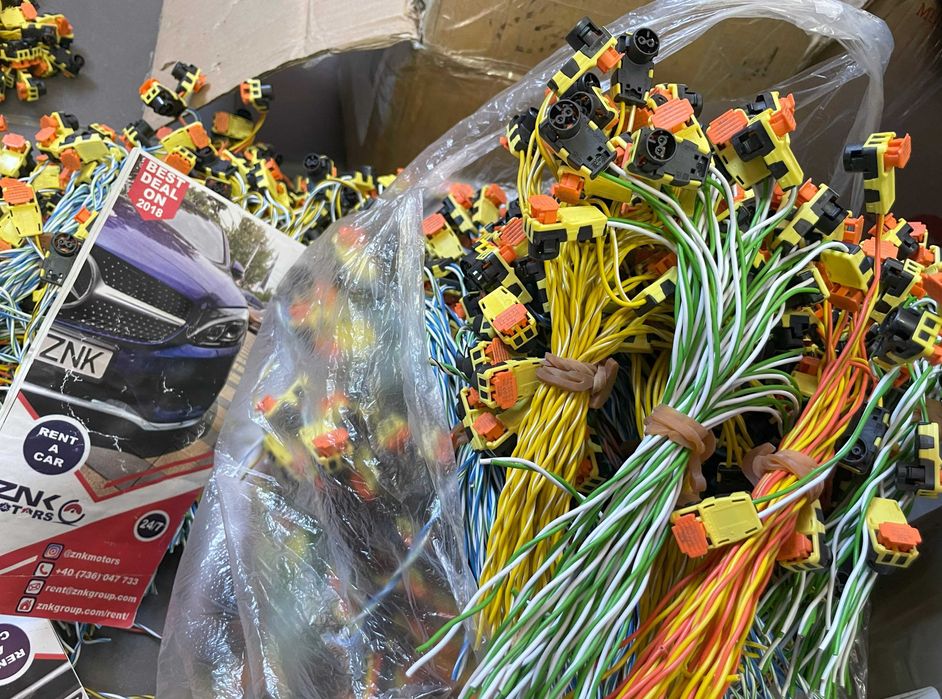 cablu mufa contector airbag 2 3 fire volan pasager genunchi cortina