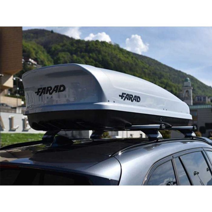 Багажник/Автобокс Farad Koral N19 Сив мат 400L под наем