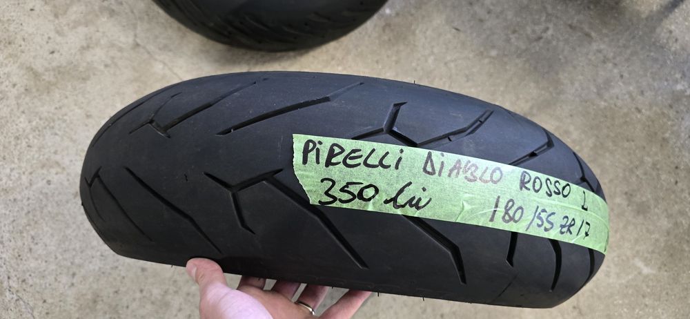 Anvelopa moto 180/55zr17 pirelli diablo Rosso 2