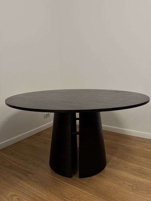 Masă dining Teulat Cep 137 cm MDF si lemn