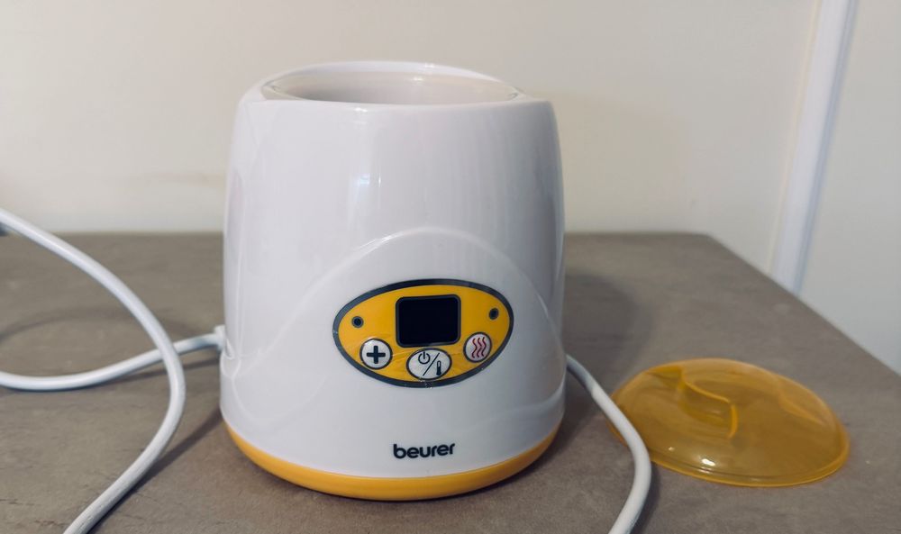 Încălzitor biberoane BEURER BY52, 80W, alb-portocaliu