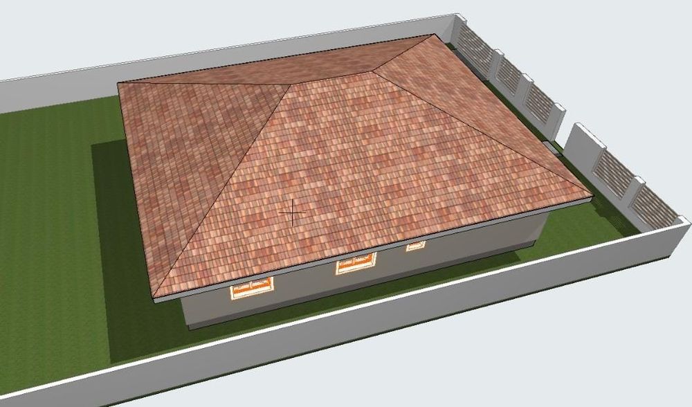Casa individuala plan parter la pret de duplex, Giroc