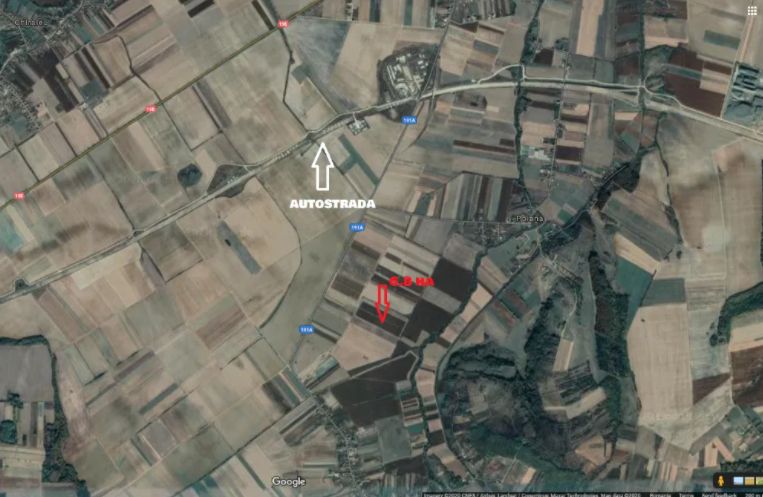 Teren de vanzare in zona Autostrada Transilvania - Chiribis 6.8 ha
