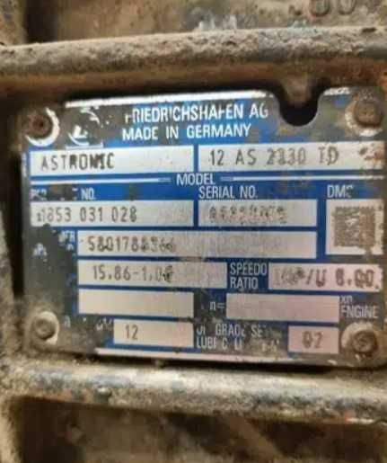 Cutie de viteze 12AS2330TD Iveco Stralis 2015 - Piese de schimb Iveco