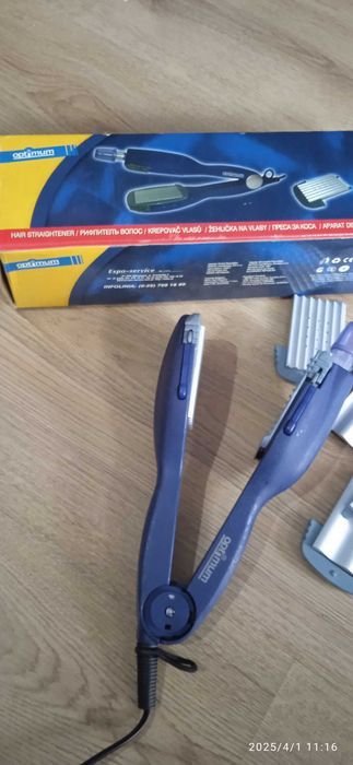 Преса за коса с вода