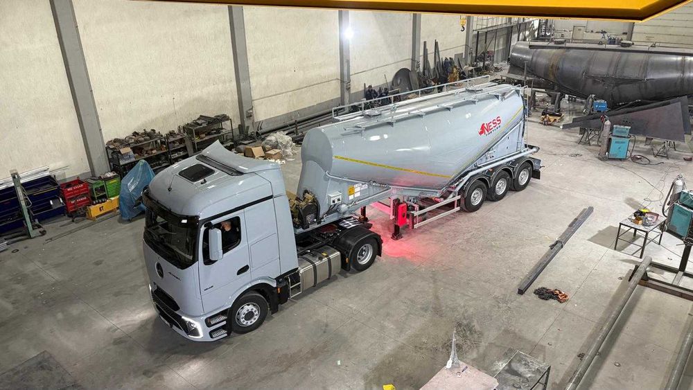 Полуприцеп Цементовоз Trailer 3-Оси 34м3 под заказ! 2026 г.Турция