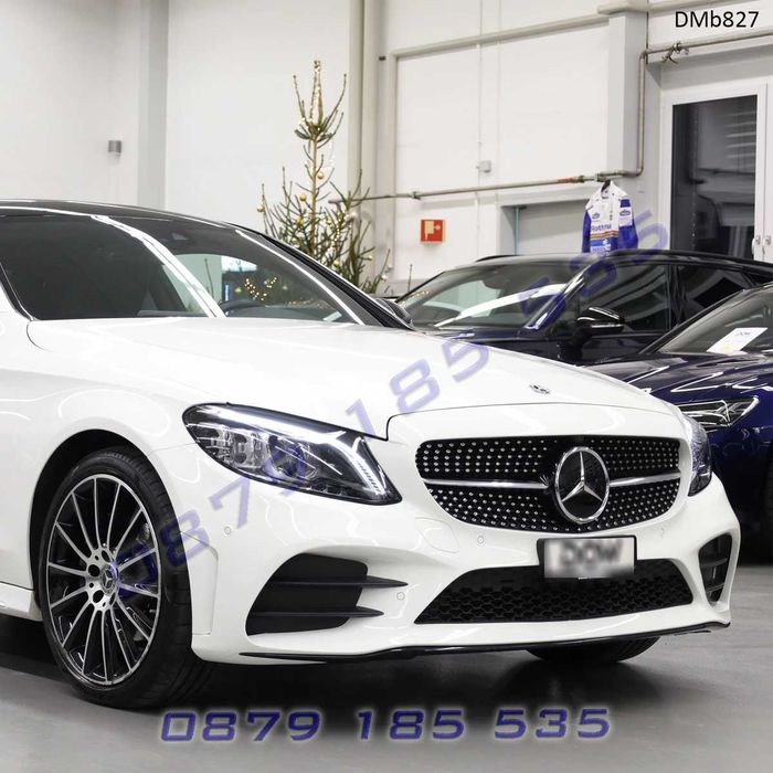 Тунинг капаци отвори бронята Mercedes C W205 AMG мерцедес решетки