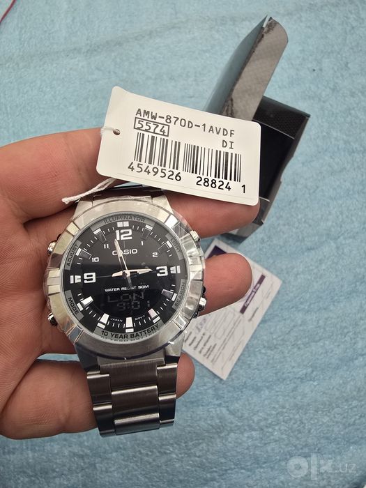 Casio AMW-870D-1A qo'l soati 1 dona qoldi