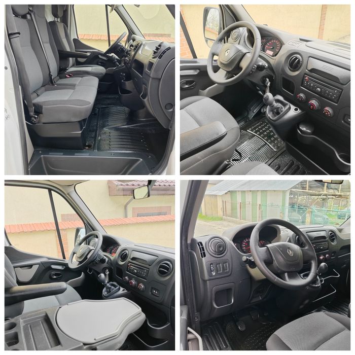 Renault Master 2.3Diesel E5 Fab. 2012 AC 3locuri Model Mediu și Inalt Inchidere centralizata Geamuri electrice Cârlig remorca Distribuție pe Lant