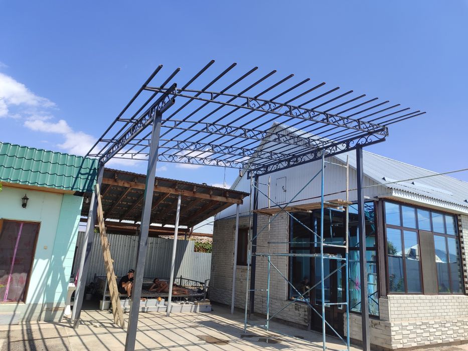 Навесы и решетки дешево