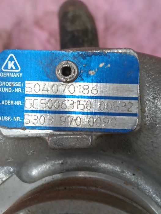 Vand turbina Fiat Ducato Iveco Daily  504070186