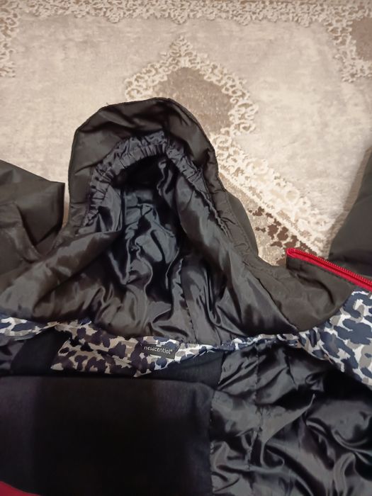 Geaca copii ski neagra