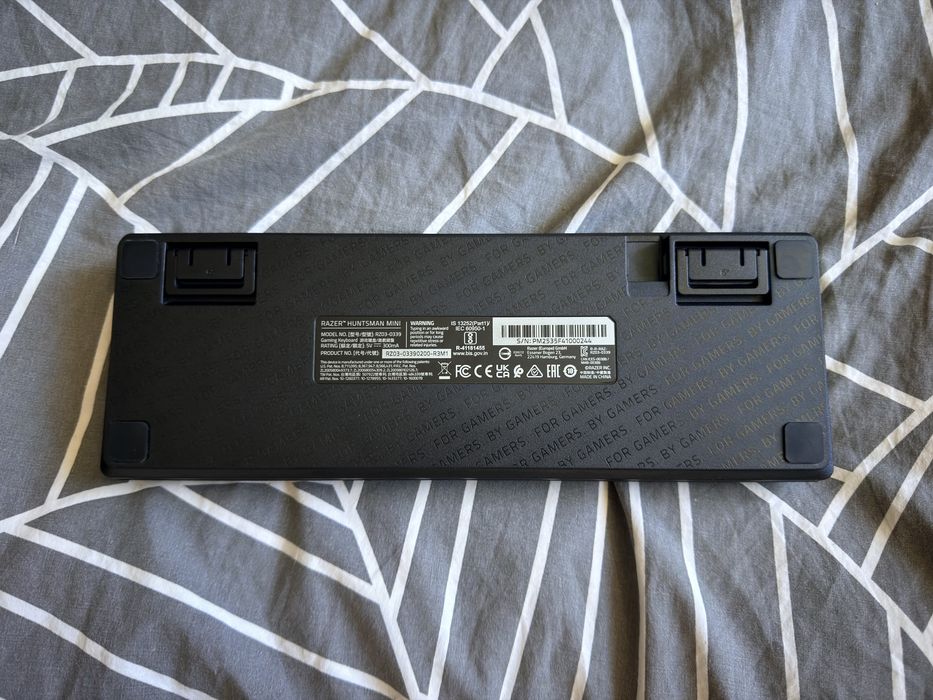 Гейминг клавиатура - Razer Huntsman Mini RGB 60% optical red