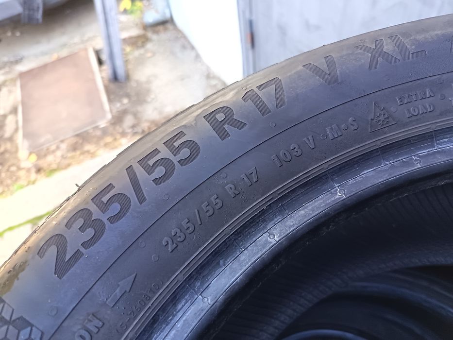 Anvelope MS iarna 235 55 17 continental 2023 6.2-7.2mm