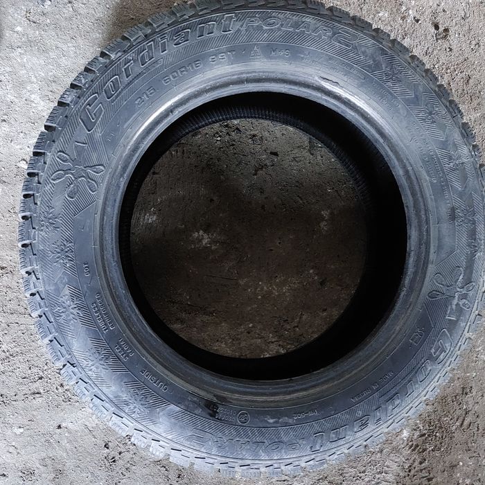 Зимние шины бывшие в употреблении
