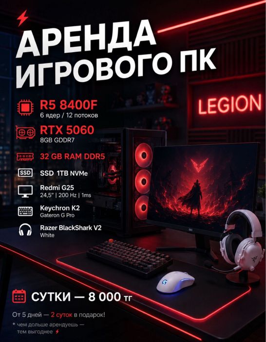 Аренда Пк 5060/R5 8400F