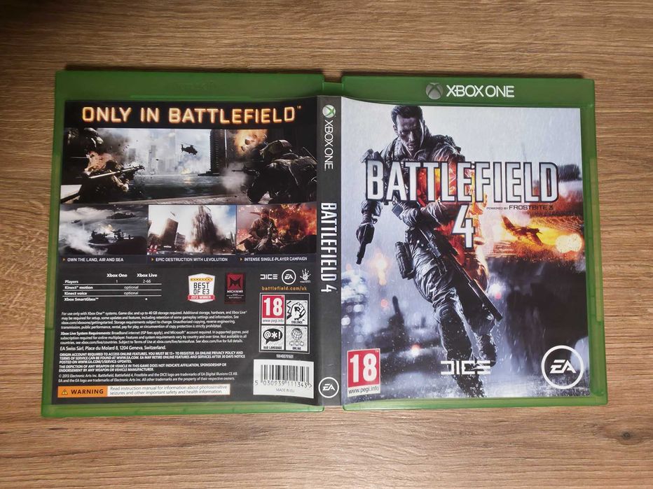 Battlefield 4 за Xbox One | С книжки | Тествана и работи отлично