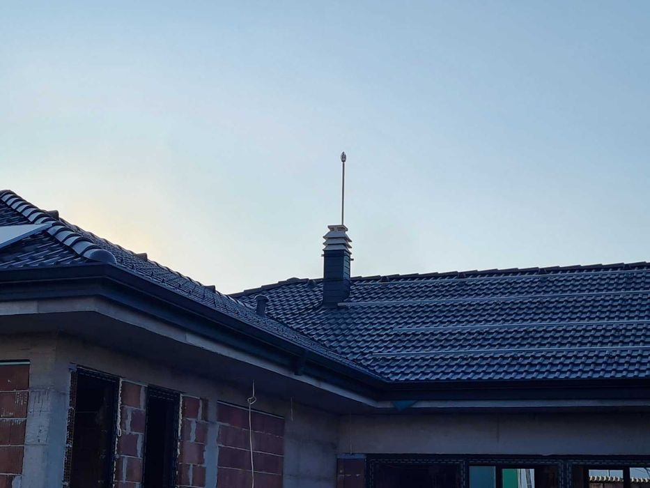 Стойка за комин - антена, мълниезащита и други.