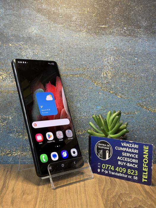 Samsung galaxy s21 ultra/256gb/2 Ani Garantie Centrul de Telefoane/rat