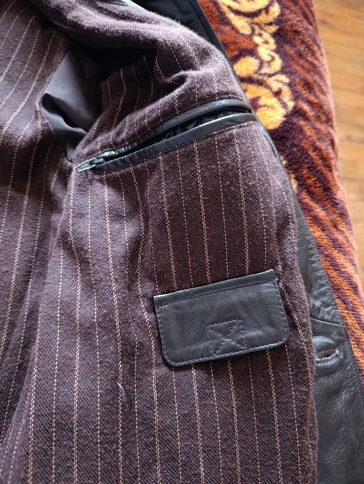 Мъжко кожено яке TCM (Естествена кожа) – Размер M/L – КАТО НОВО!