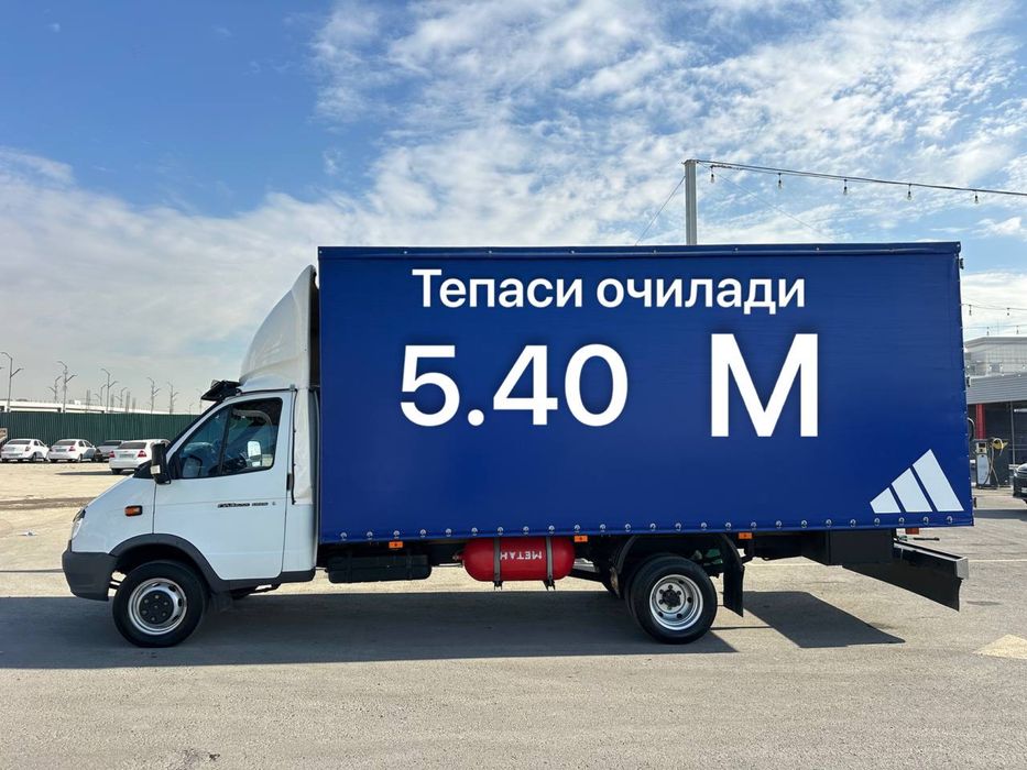 Yuk tashish xizmati gazel 5metr yoni , tepasi ochiq tez va arzon gazel