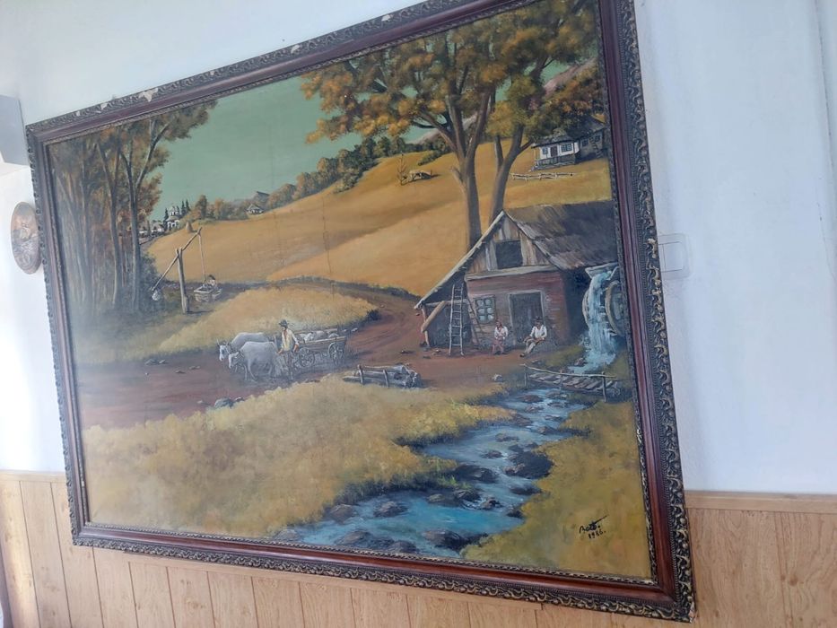 Tablou pe panza de mari dimensiuni160/120cm