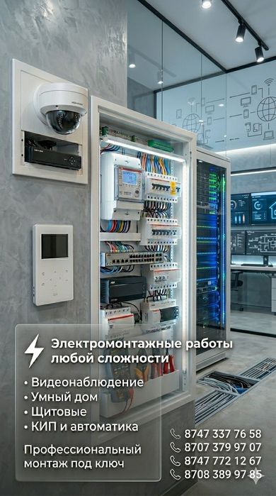 Электромонтажные работы