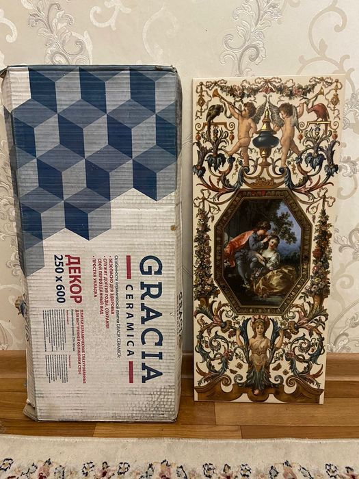 Плитка керамическая, декор