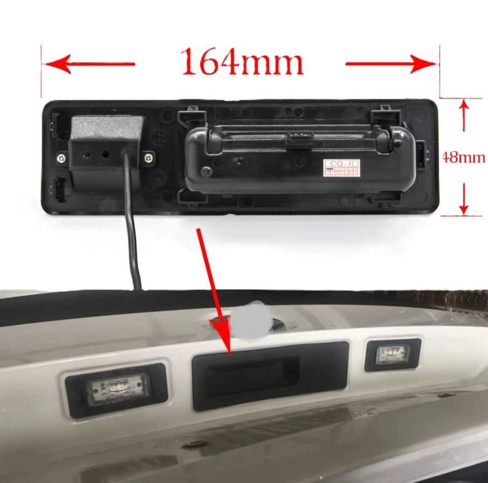 Camera Marsarier AHD 1080P/720 -170 grade, BMW F10, F25, F30, F31