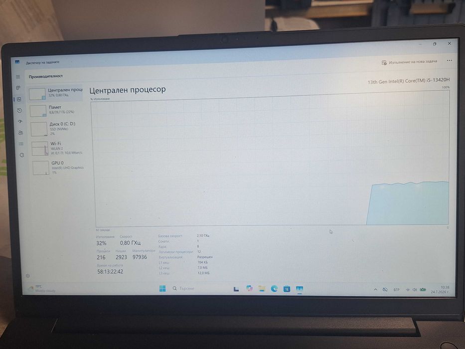 Лаптоп Lenovo V15