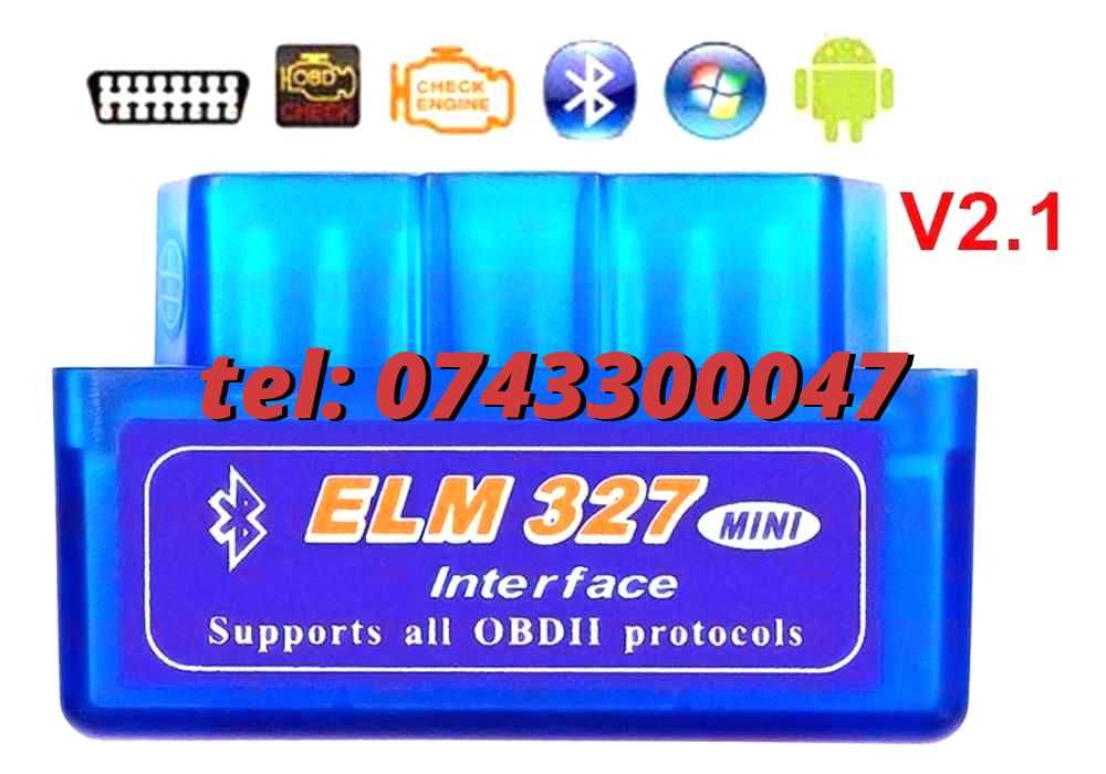 Adaptor Bluetooth Obd2 V21 Elm327 Mini  Torque Pro