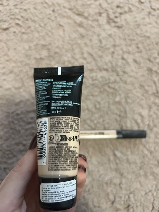 fond te ten si concealer fit me maybelline