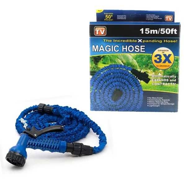 Магически маркуч за поливане MAGIC HOSE (разтегаем до 3 пъти)
