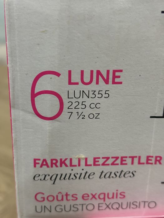 Стильные стаканы LAV – 6 штук