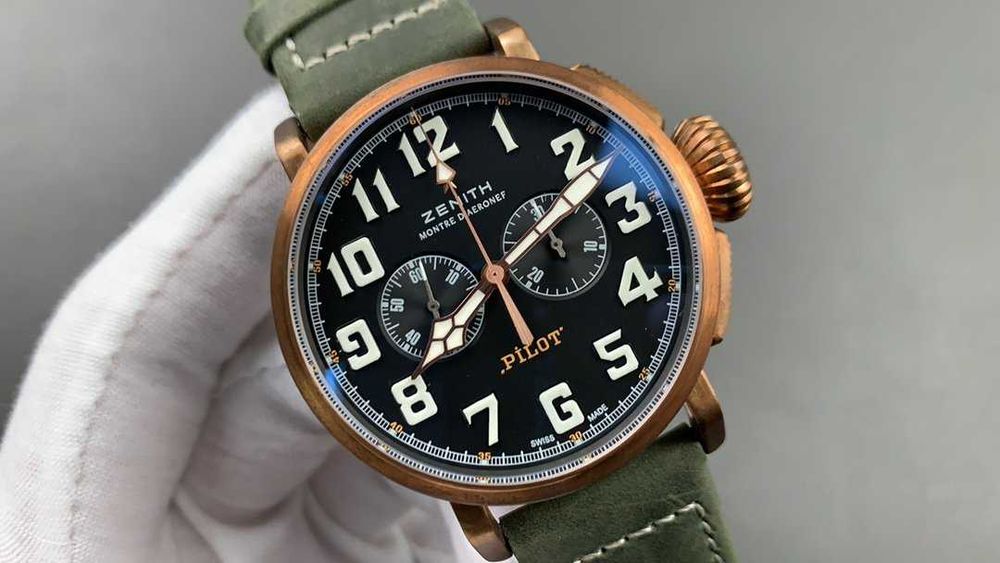 Мъжки часовник Zenith Pilot Type 20 с автоматичен механизъм