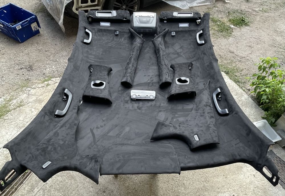 БМВ Ф10 Алкантара таван ПЪЛЕН КОМПЛЕКТ