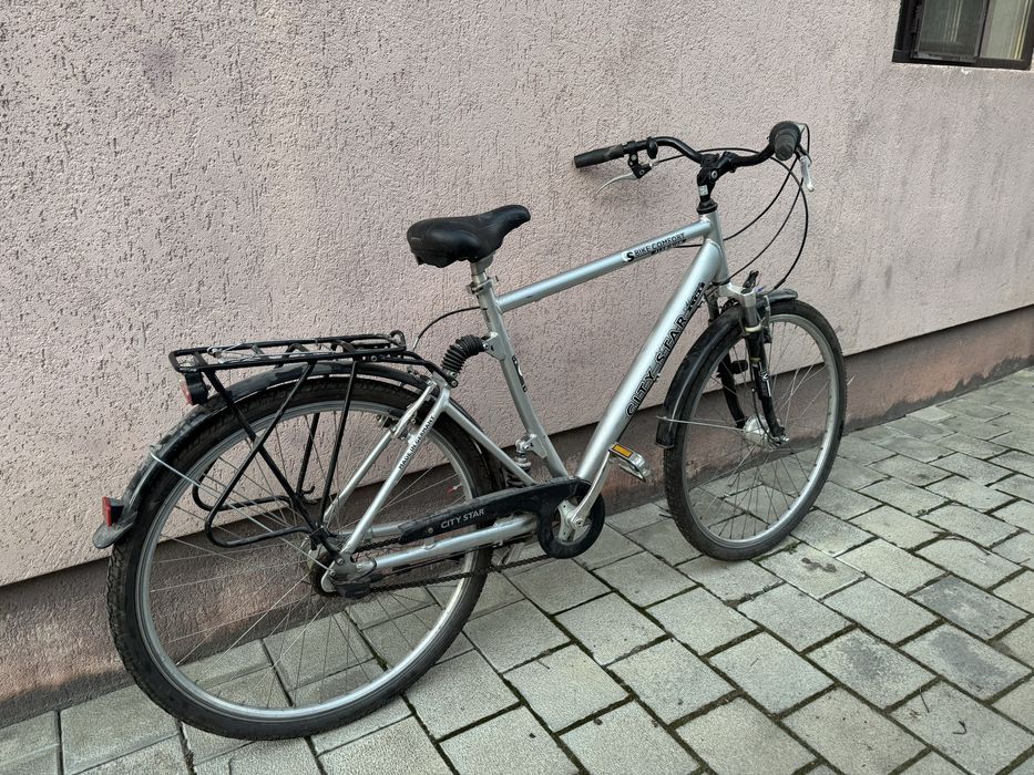 Bicicleta de aluminiu