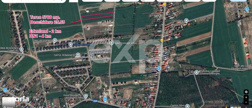 De vanzare teren intravilan toate utilitatile Balotesti