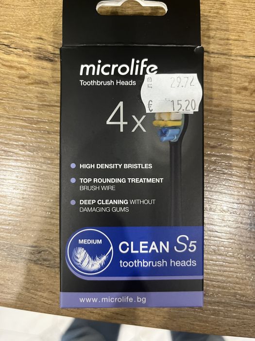 Глави за четка Microlife S5