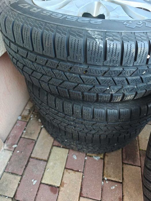 Jante Originale Honda CRV R17 cu anvelope de iarna