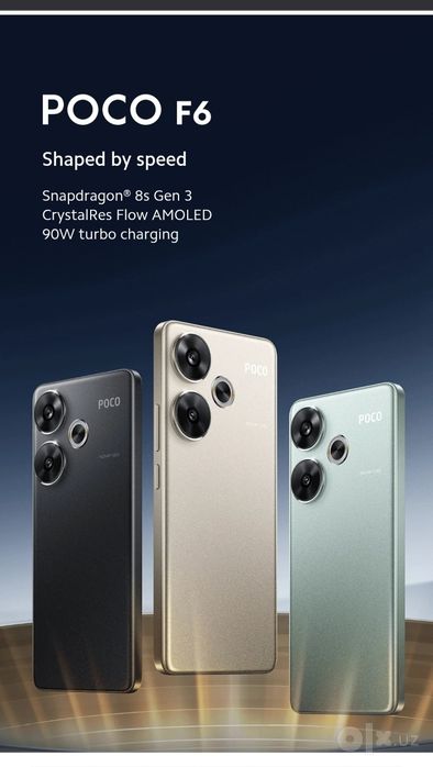 Xiaomi Poco F6  12/512 gb pachka telefon