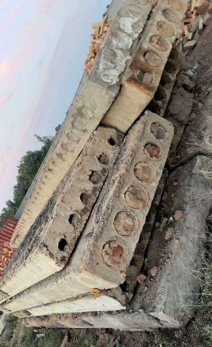 Плиты перекрытия 5,85×1.2. 5штук. 6,25×1.2. 6 × 6 штук 1.2