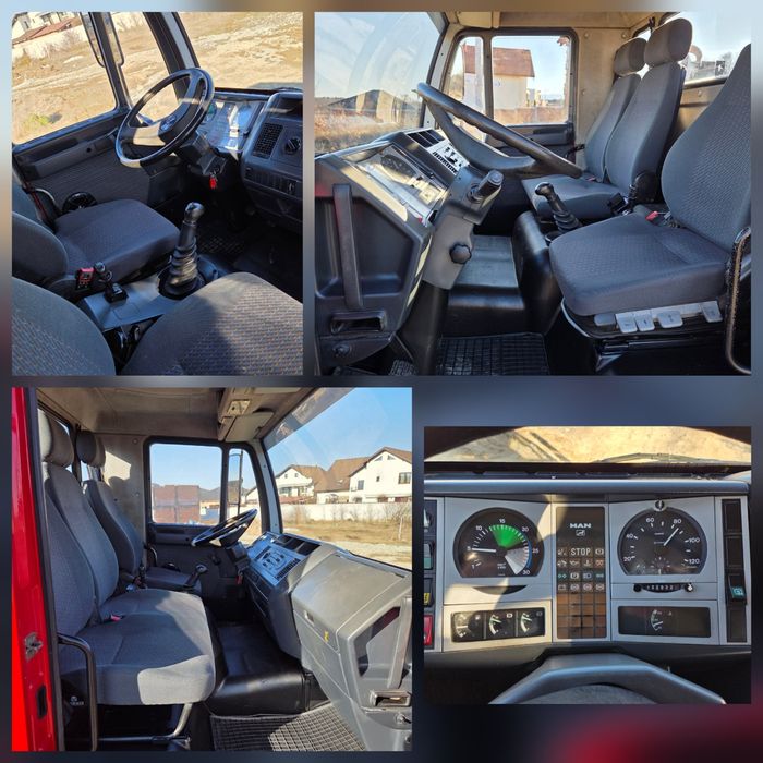 Man 7,5t - cu macara Hiab 045