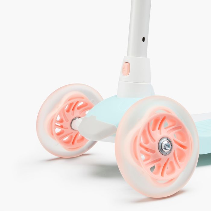 Trotinetă B1 500 alb-verde - produs resigilat - (SecondHand) Decathlon