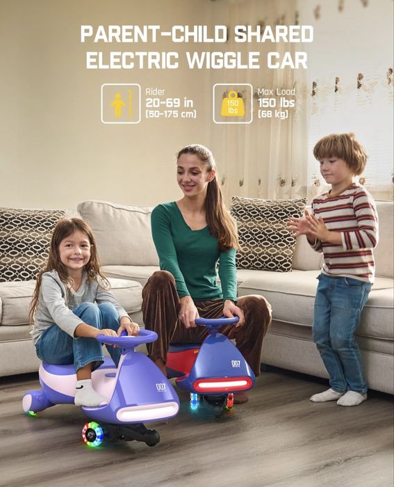 Детска електрическа количка с педал