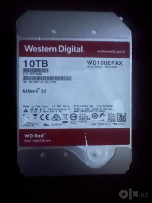 wd red 10 tb 100% health
