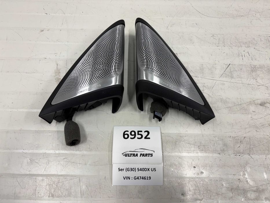 Комплект Пищялки С Триъгълници Bowers & Wilkins За БМВ Г30 Г31 6824622 6824621 BMW G30 G31