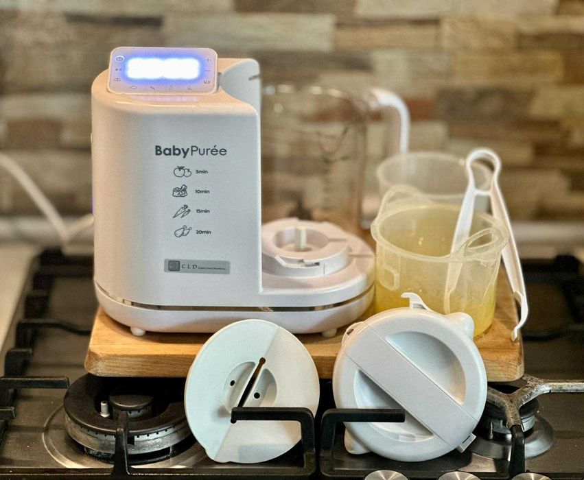 Aparat de gatit cu aburi, 6 functii, bebelusi, garantie