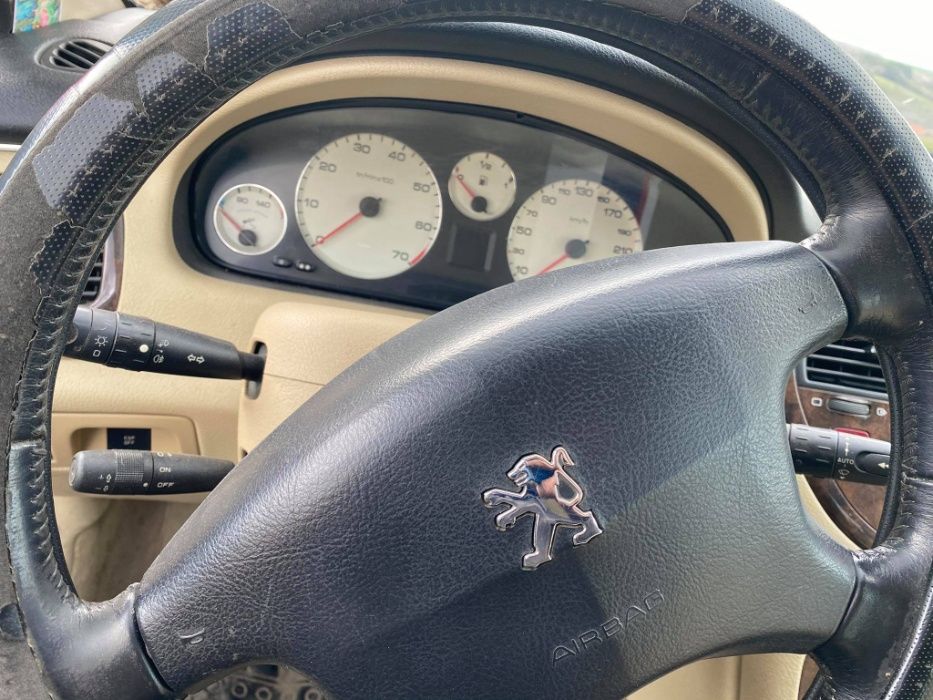 peugeot 607 2.2i на части пежо 607 кожа нави