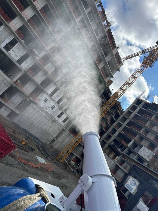 Водяная пушка. Водяной туманообразователь против смога.Сув пушка Китай